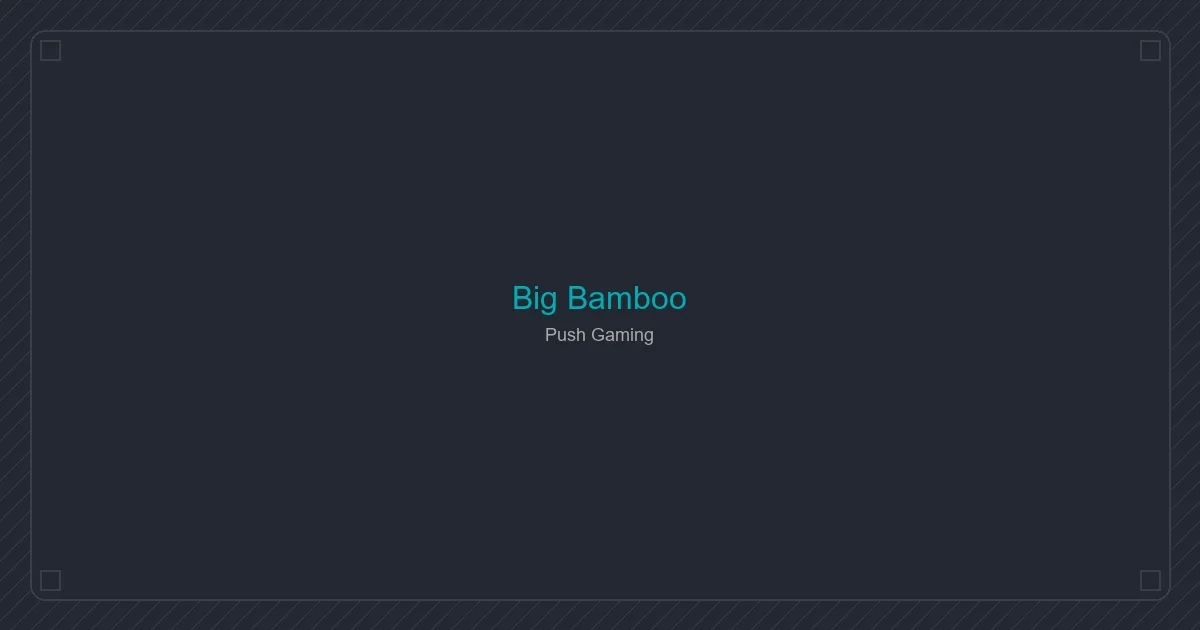 Big Bamboo spielen