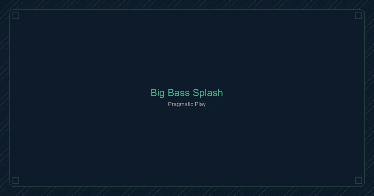 Big Bass Splash spielen