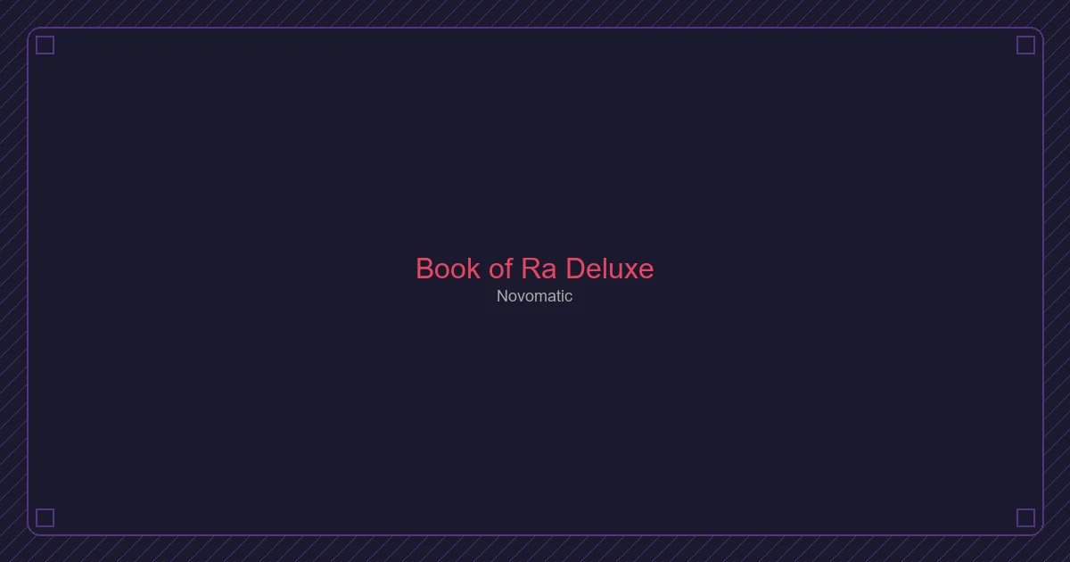 Book of Ra Deluxe spielen