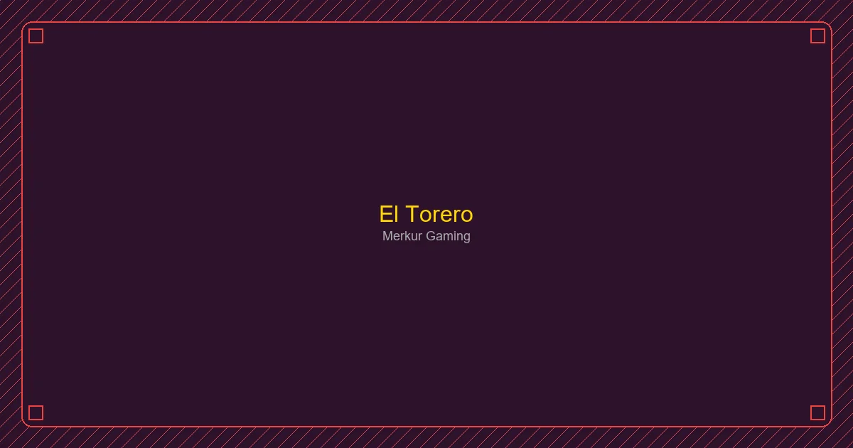 El Torero spielen