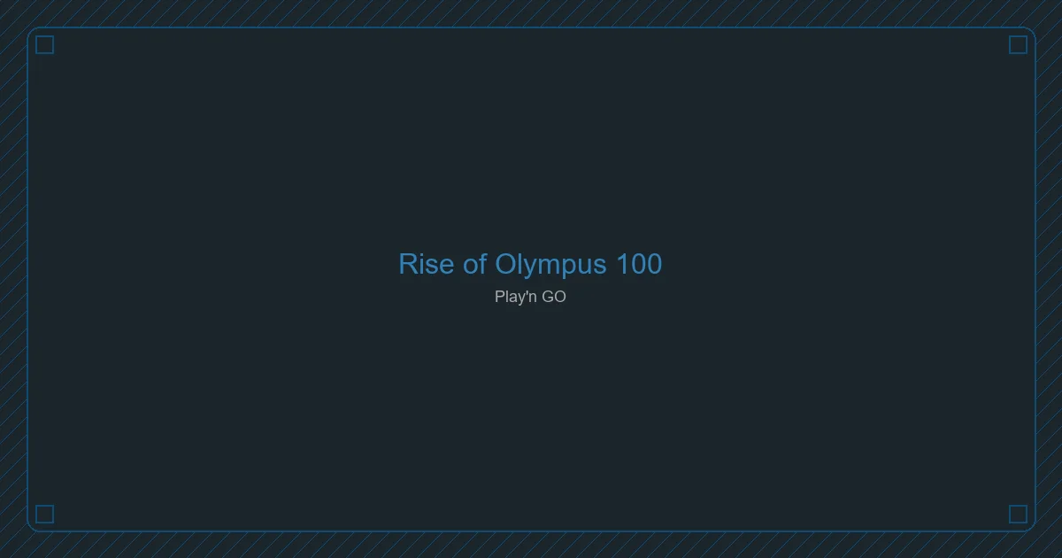 Rise of Olympus 100 spielen