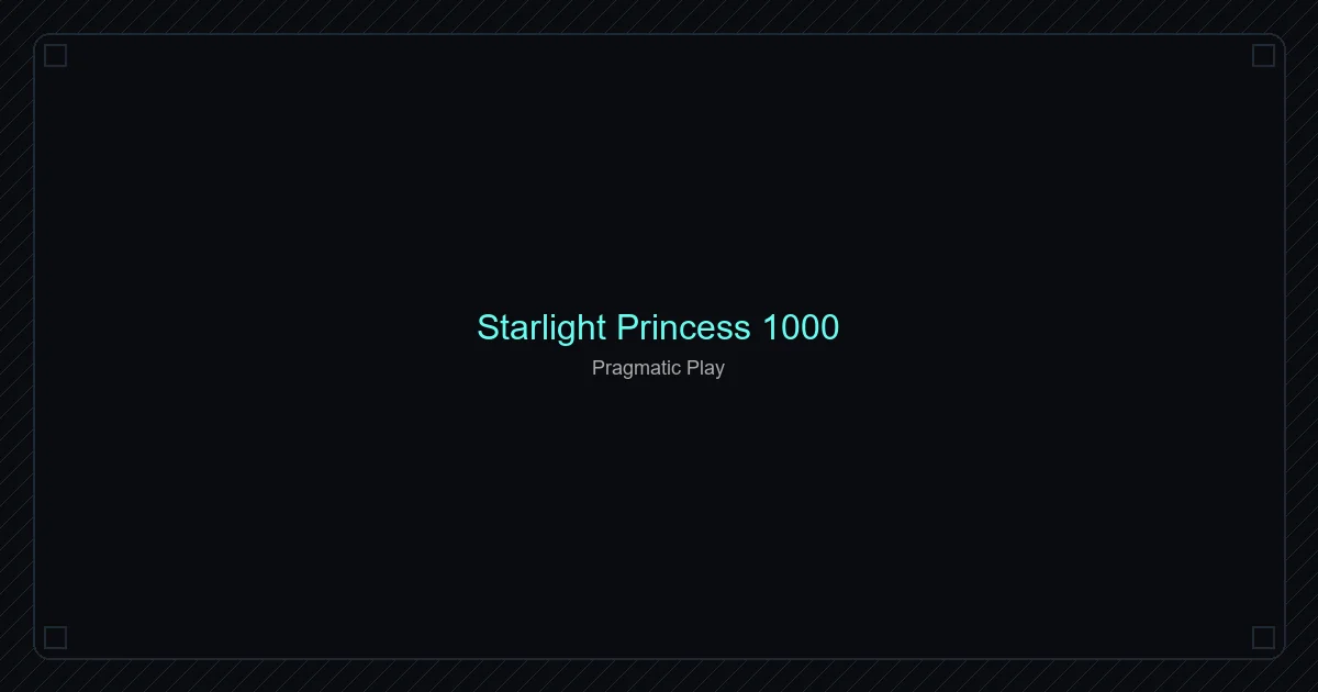 Starlight Princess 1000 spielen